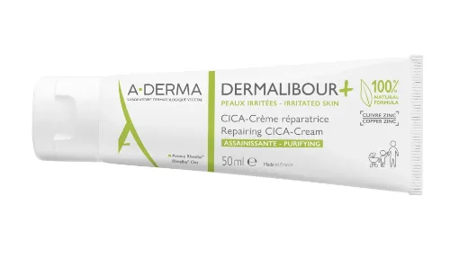 A-Derma Dermalibour+ CICA-крем восстанавливающий, крем для тела, 50 мл, 1 шт.