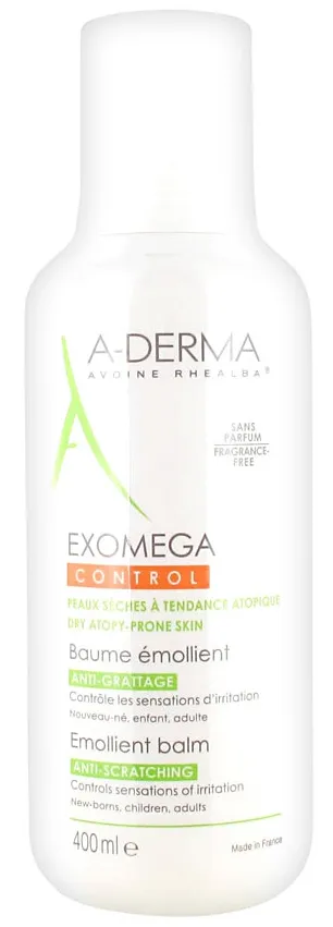 A-Derma Exomega Control Бальзам смягчающий, 400 мл, 1 шт.