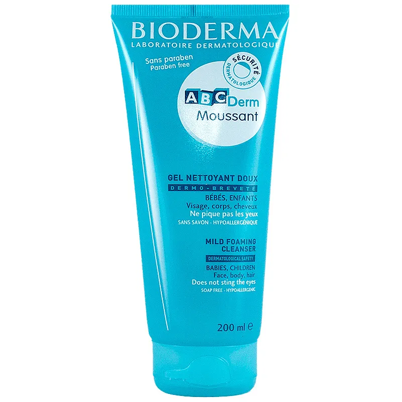 Bioderma ABCDerm Мусс, гель-мусс, 200 мл, 1 шт.