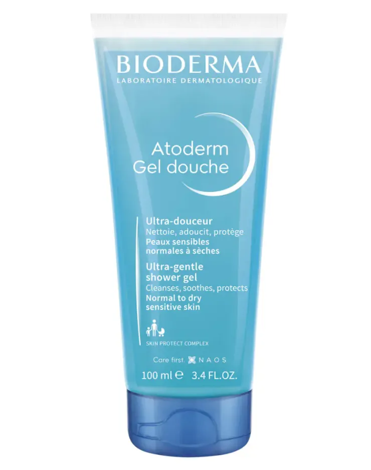 Bioderma Atoderm Гель для душа, гель для душа, для нормальной сухой и атопичной кожи, 100 мл, 1 шт.