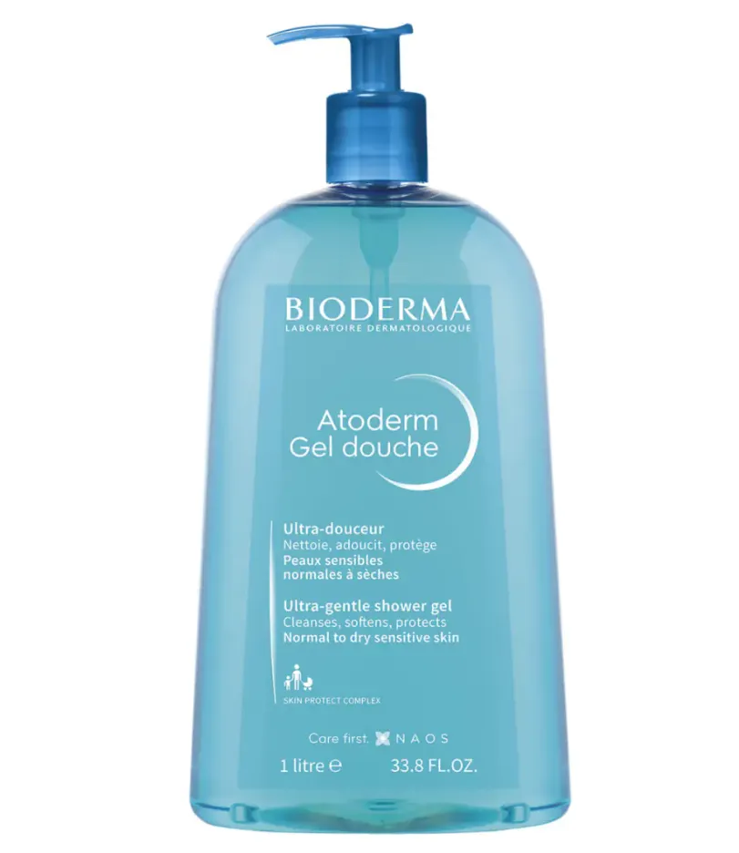 Bioderma Atoderm Гель для душа, гель для душа, для нормальной сухой и атопичной кожи, 1000 мл, 1 шт.