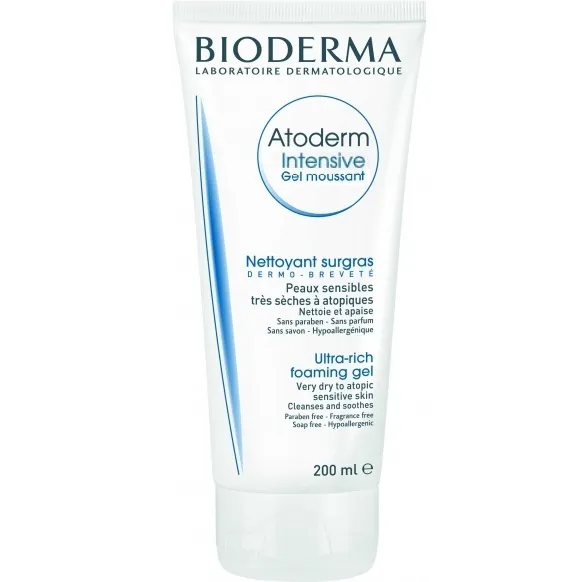 Bioderma Atoderm Интенсив мусс, гель для душа, 200 мл, 1 шт.