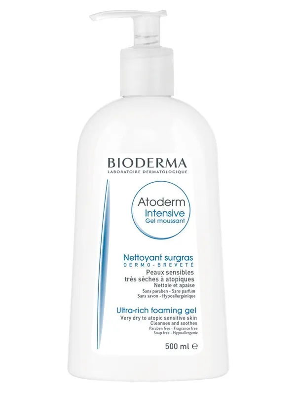 Bioderma Atoderm Интенсив мусс, гель для душа, 500 мл, 1 шт.