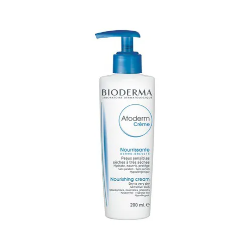 Bioderma Atoderm Крем, крем для тела, флакон с дозатором, 200 мл, 1 шт.