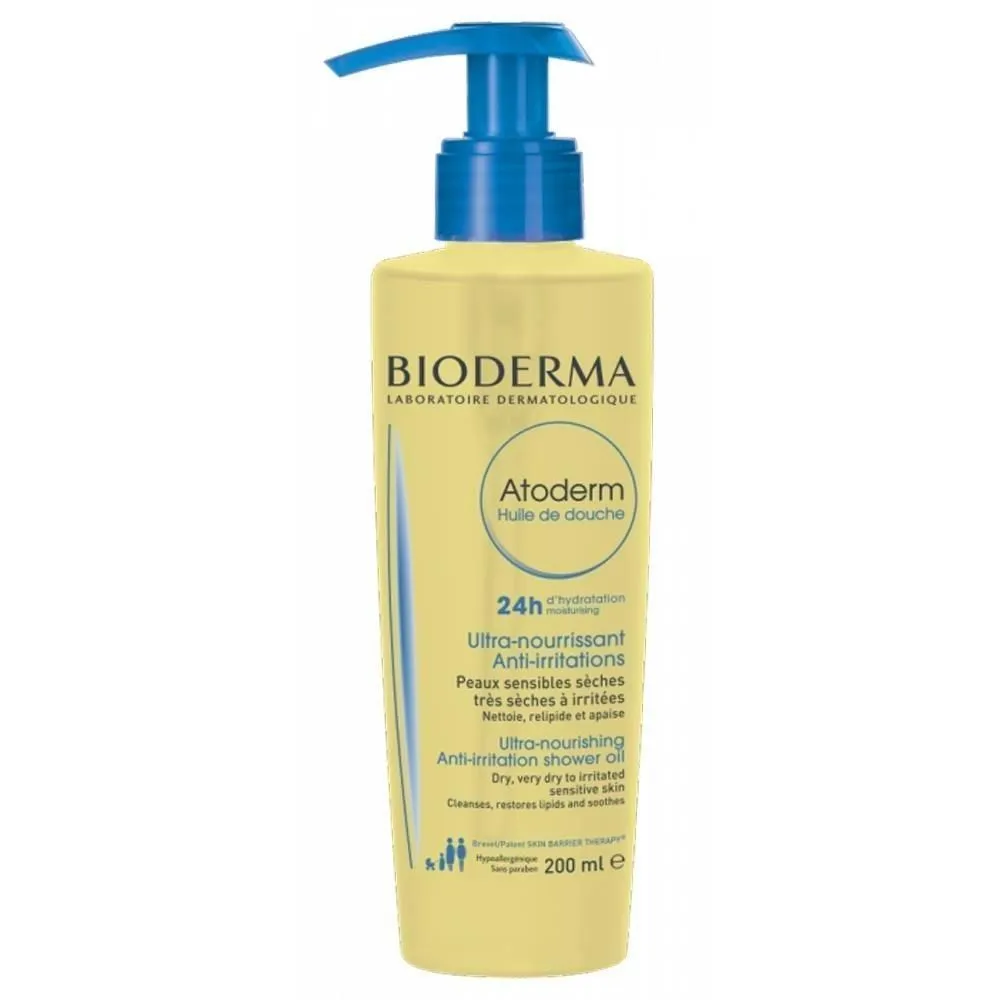 Bioderma Atoderm Масло для душа, масло для душа, 200 мл, 1 шт.