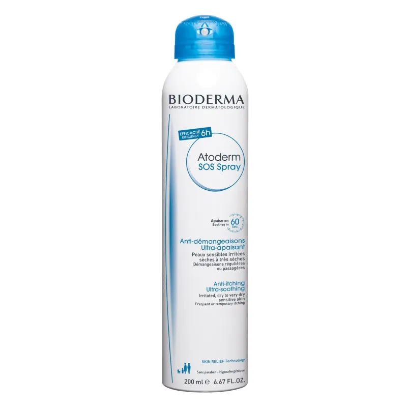 Bioderma Atoderm SOS Спрей, спрей, арт. 28141, 200 мл, 1 шт.