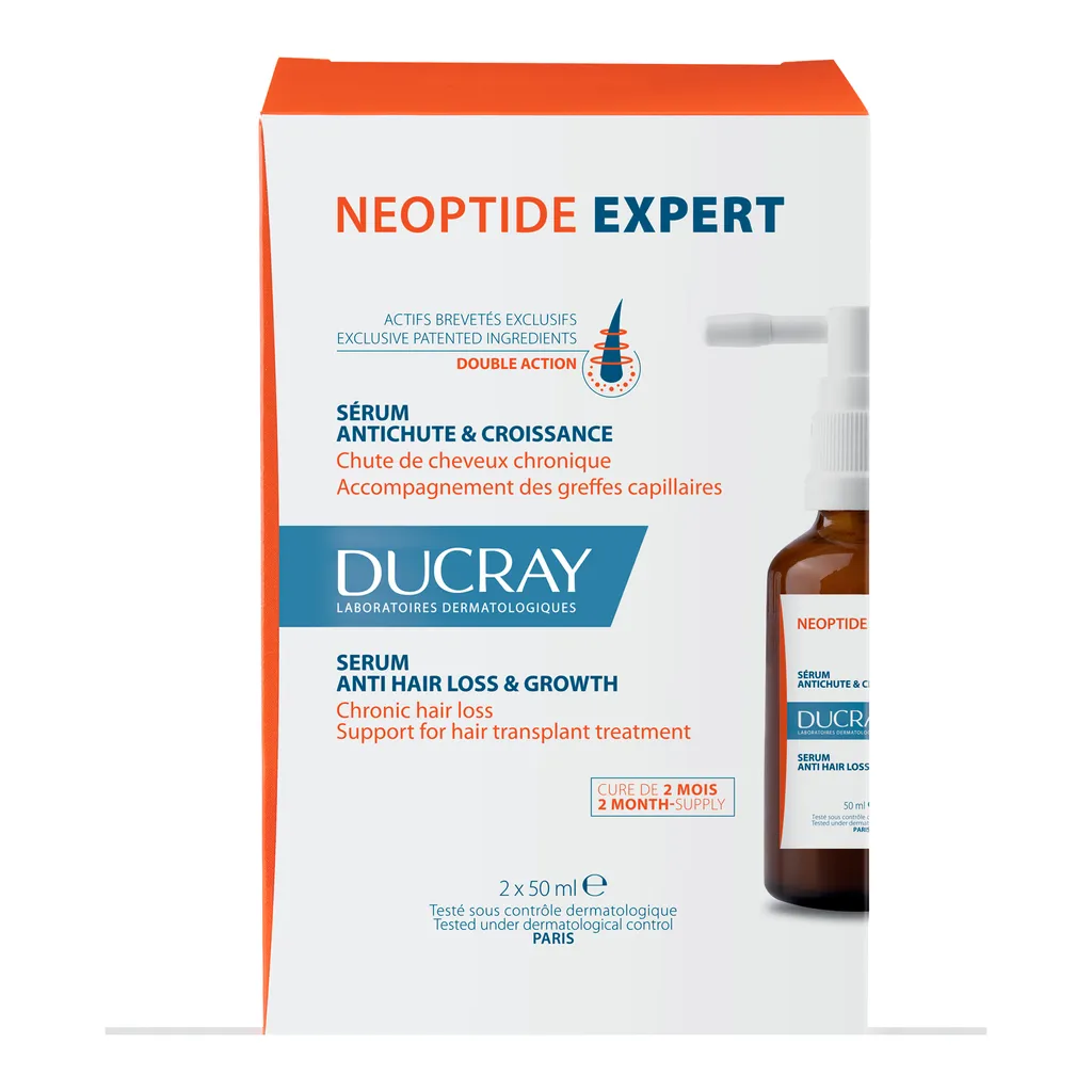 Ducray Neoptide Expert Сыворотка укрепляющая, сыворотка, придающая плотность волосам, 50 мл, 2 шт.