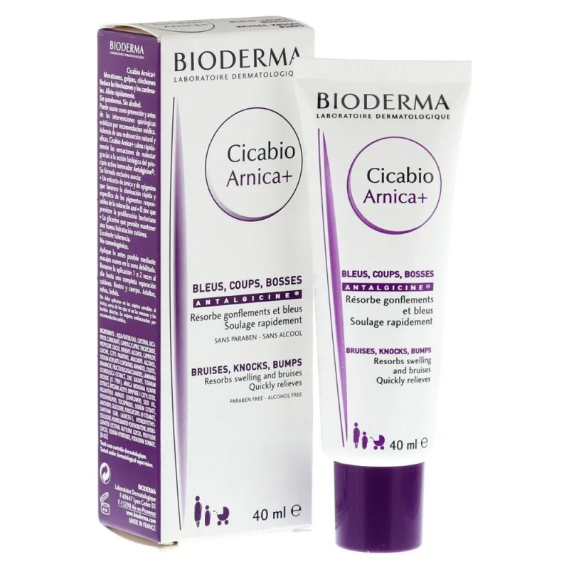 Bioderma Cicabio Арника+ Крем, крем для тела, 40 мл, 1 шт.