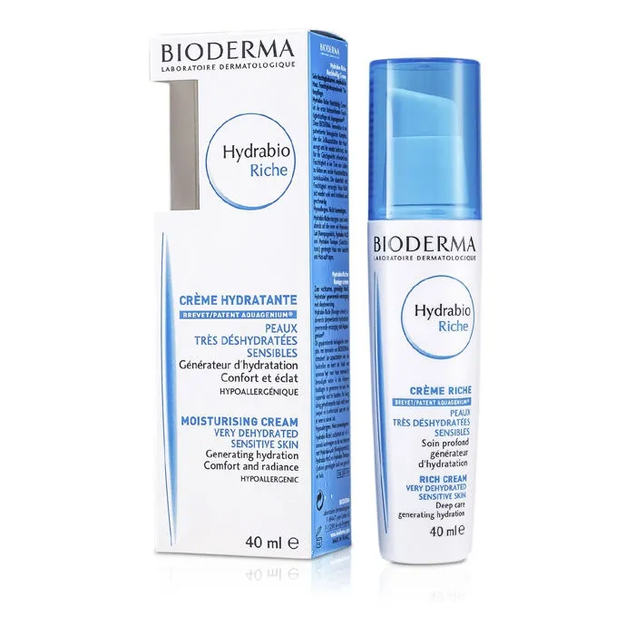 Bioderma Hydrabio Riche Крем насыщенный, крем для лица, 40 мл, 1 шт.