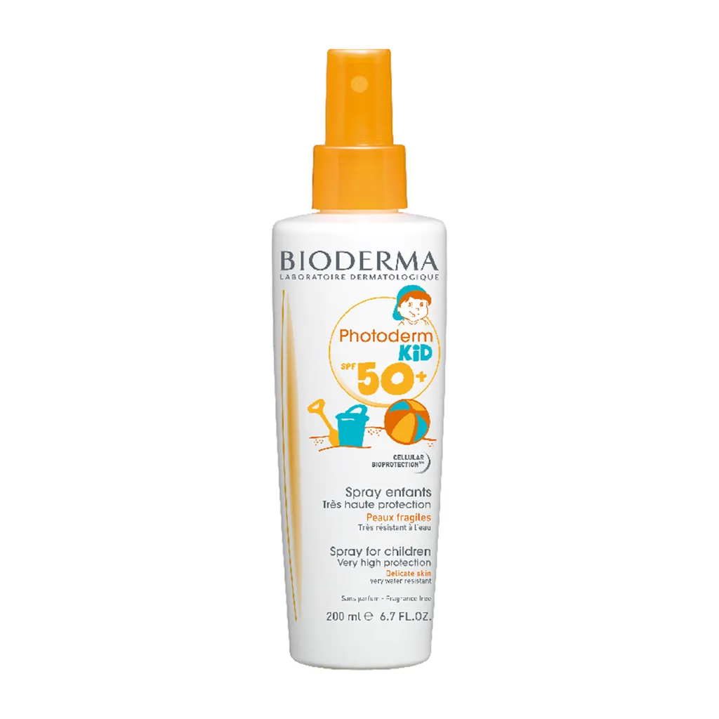 Bioderma Photoderm Kid Спрей от солнца детский SPF50+, спрей, 200 мл, 1 шт.