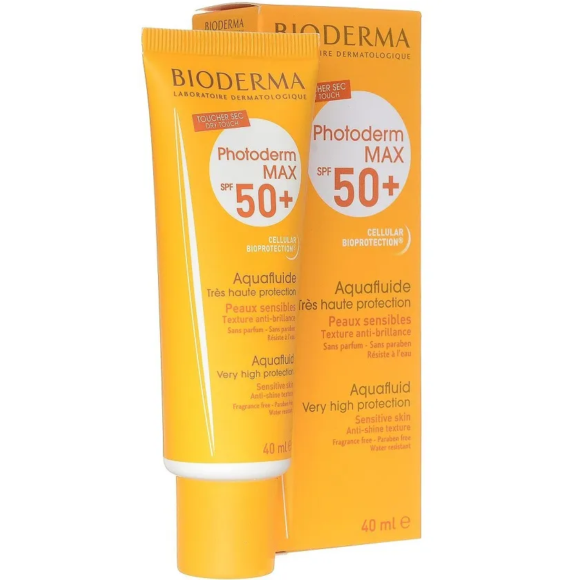 Bioderma Photoderm MAX SPF50+ АкваФлюид, крем для лица, 40 мл, 1 шт.