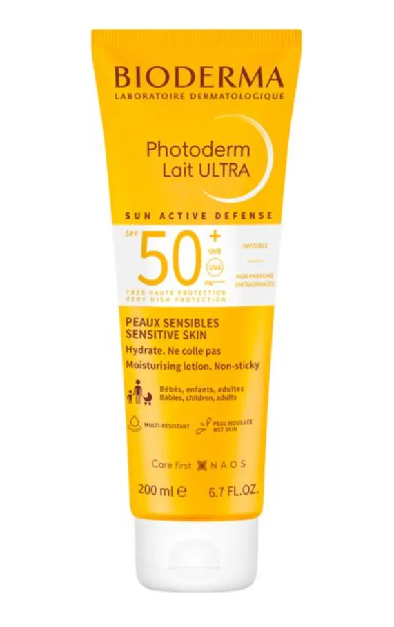 Bioderma Photoderm Молочко ультра SPF50+, молочко для тела, 200 мл, 1 шт.