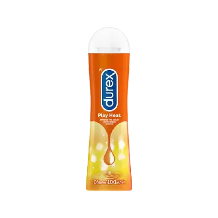 Durex Play Heat гель-смазка, гель, 100 мл, 1 шт.