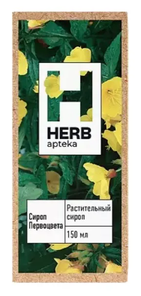 Herb Сироп первоцвета, сироп, 150 мл, 1 шт.