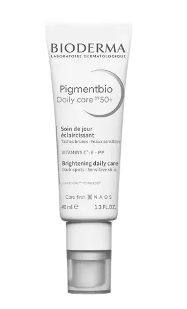 Bioderma Pigmentbio Крем для лица дневной SPF 50+, крем, осветляющие, 40 мл, 1 шт.