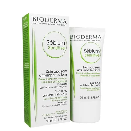 Bioderma Sebium Sensitive Крем, крем для лица, 30 мл, 1 шт.