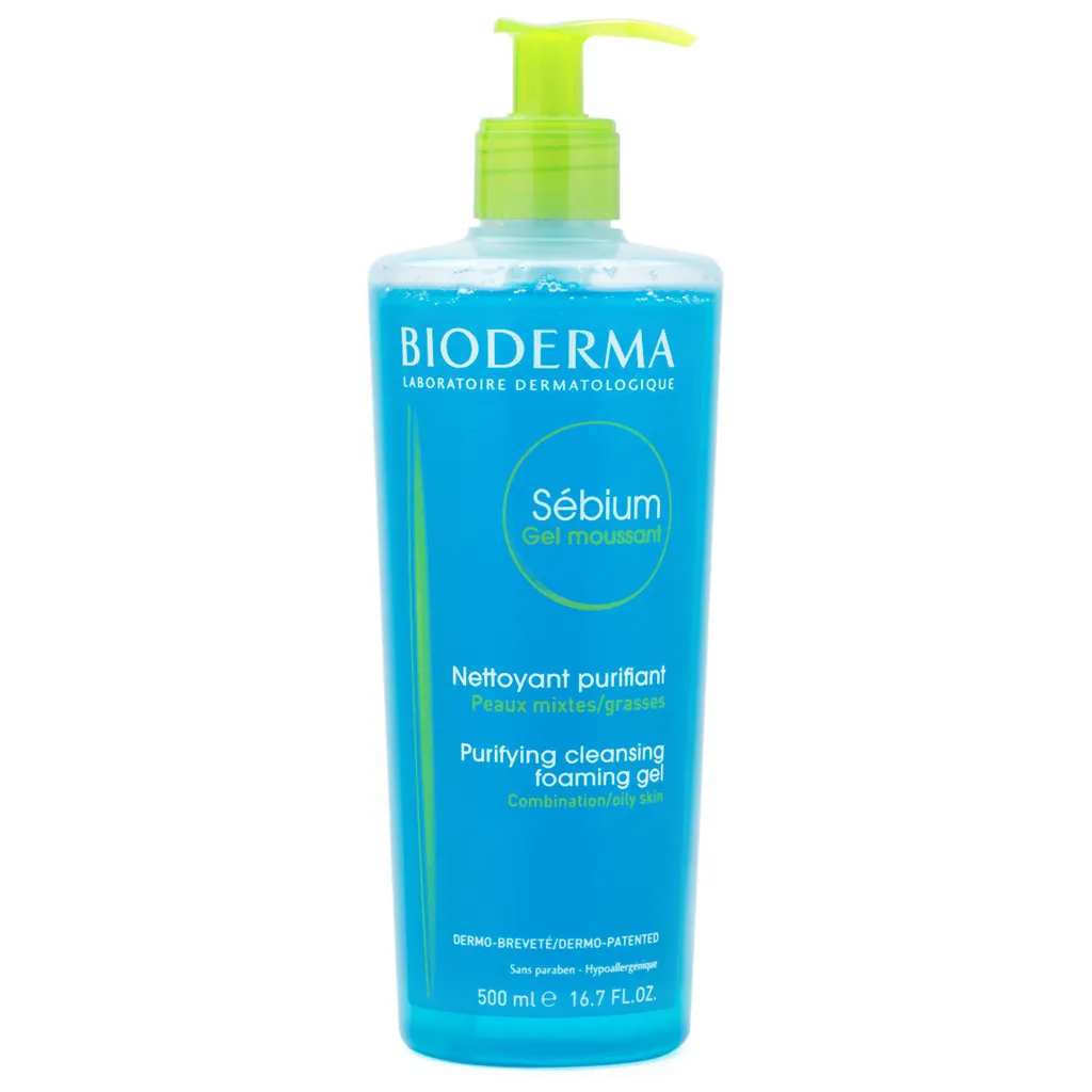 Bioderma Sebium Гель очищающий, гель для умывания, 500 мл, 1 шт.