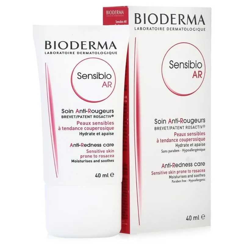 Bioderma Sensibio AR Крем успокаивающий, крем для лица, для чувствительной кожи, 40 мл, 1 шт.