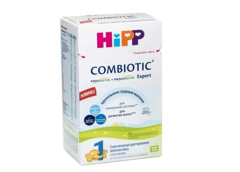 Hipp 1 Combiotic Expert, 0-6 мес, смесь молочная сухая, адаптированная, 600 г, 1 шт.