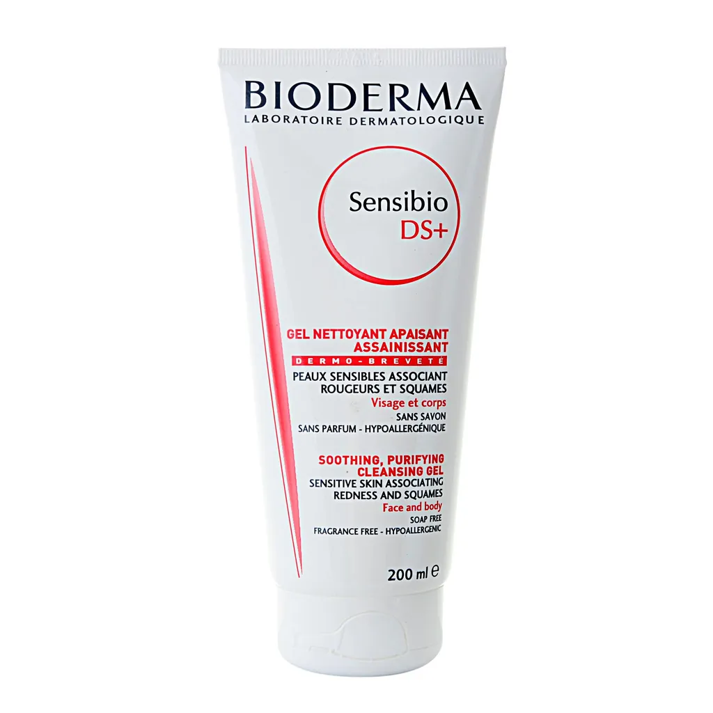 Bioderma Sensibio DS+ Очищающий пенящийся гель, гель для умывания, 200 мл, 1 шт.