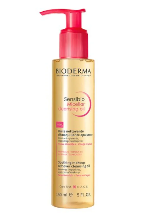 Bioderma Sensibio Масло мицеллярное очищающее, масло мицеллярное, для чувствительной кожи, 150 мл, 1 шт.