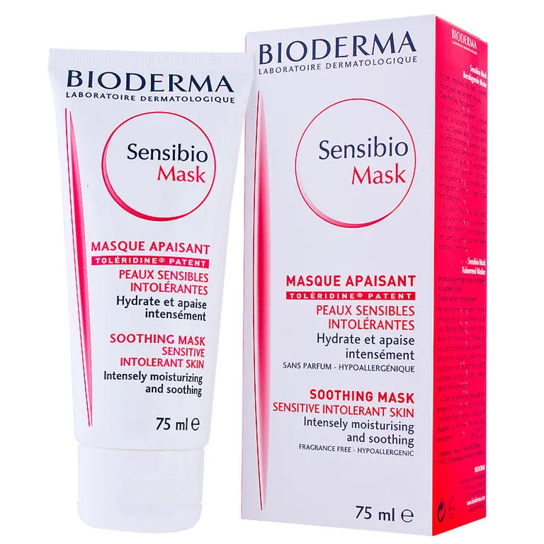 Bioderma Sensibio Маска, маска для лица, 75 мл, 1 шт.