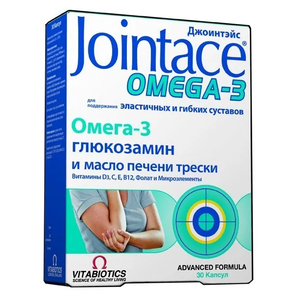 Джоинтэйс Омега-3, капсулы, 30 шт.