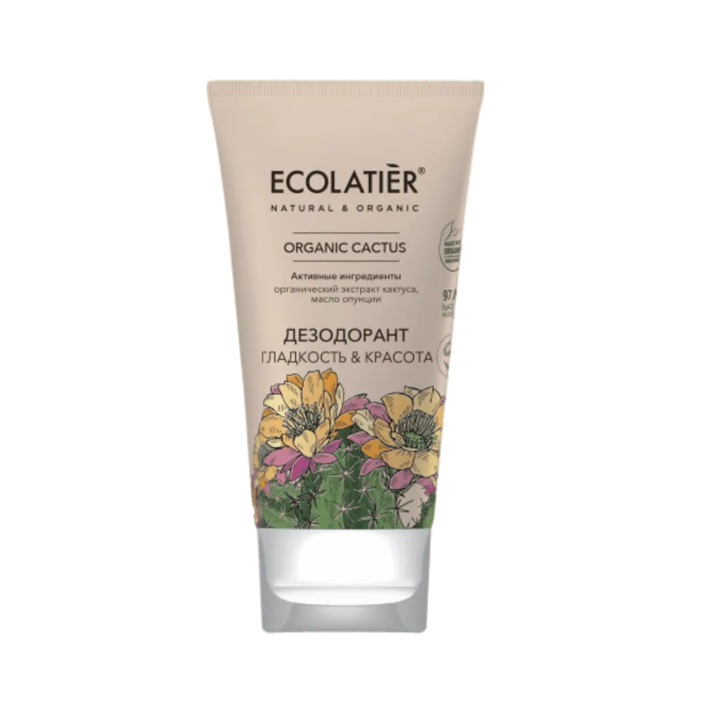 Ecolatier Дезодорант-крем, Гладкость и Красота, 40 мл, 1 шт.