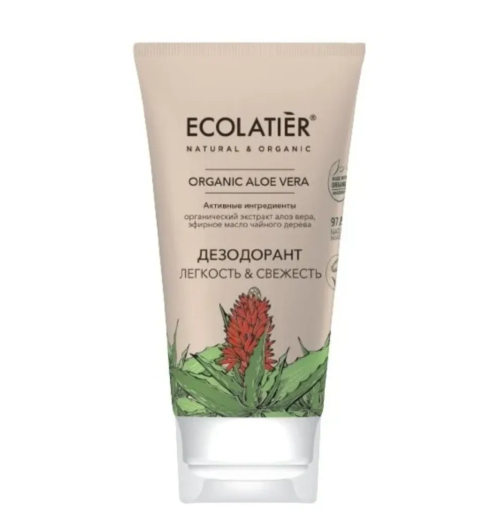 Ecolatier Дезодорант-крем, легкость и свежесть, 40 мл, 1 шт.