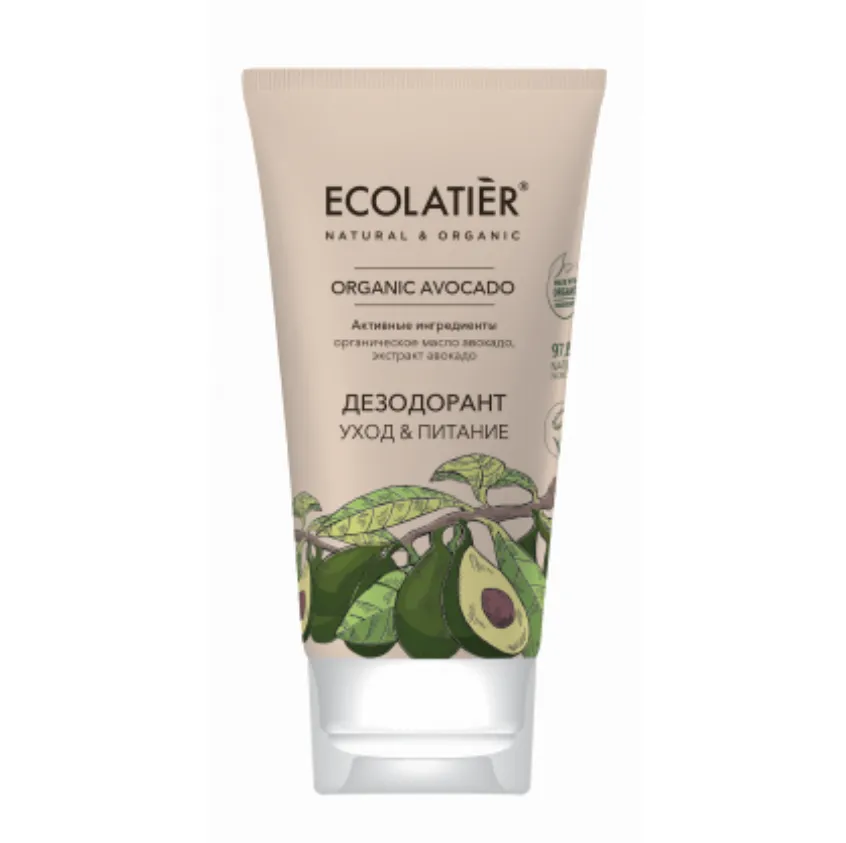 Ecolatier Дезодорант-крем, Уход и Питание, 40 мл, 1 шт.