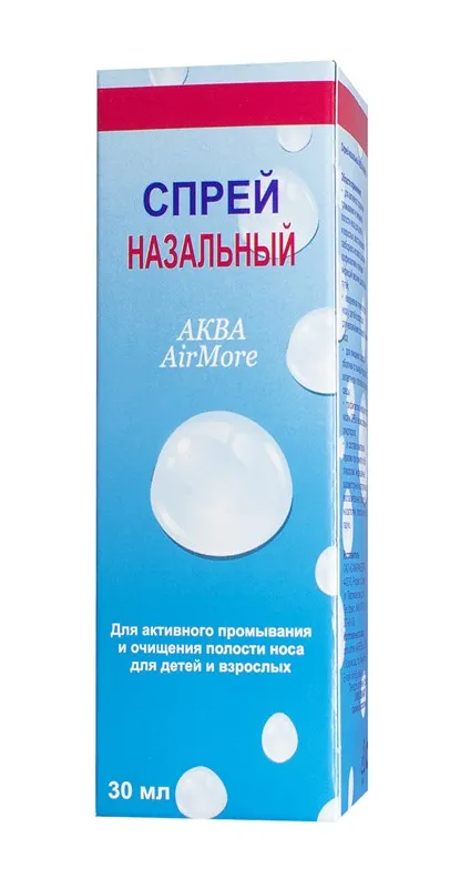 Аква air more, спрей назальный, 30 мл, 1 шт.