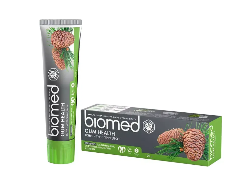 Biomed Паста зубная, паста зубная, Здоровье десен, 100 г, 1 шт.