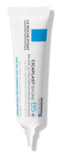 La Roche-Posay Cicaplast Baume B5+ Восстанавливающий бальзам, бальзам для лица и тела, 15 мл, 1 шт.