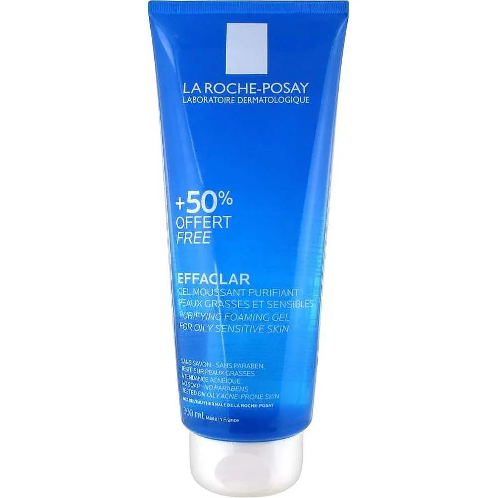 La Roche-Posay Effaclar очищающий пенящийся гель, гель для умывания, 300 мл, 1 шт.