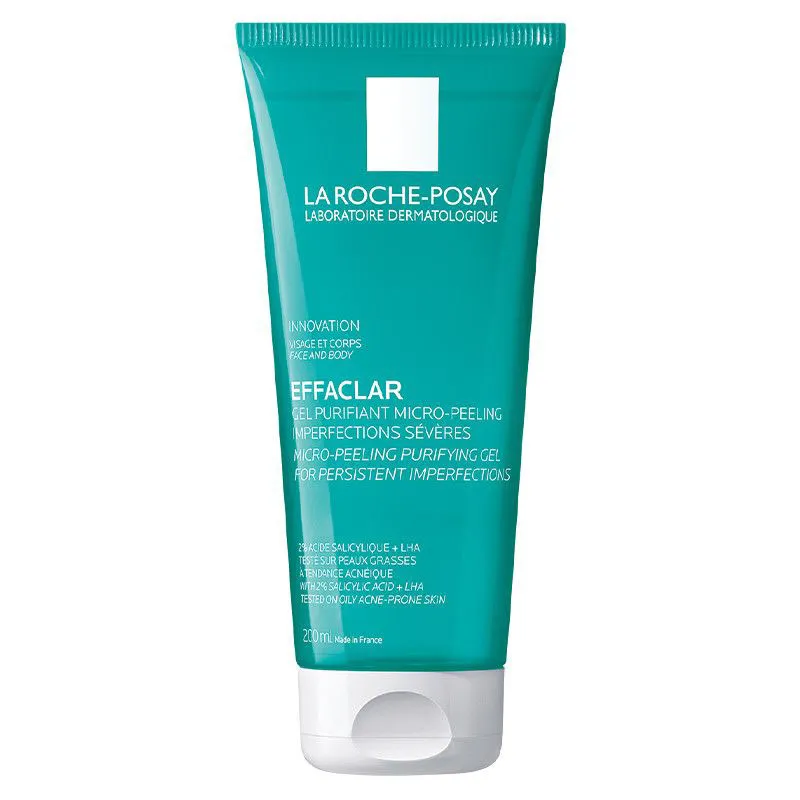 La Roche-Posay Effaclar микроотшелушивающий очищающий гель, гель, 200 мл, 1 шт.