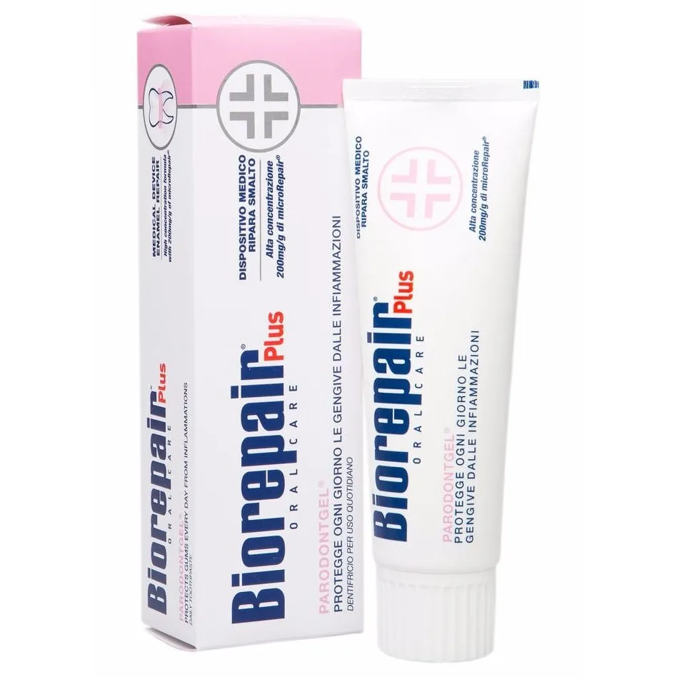 Biorepair Plus зубная паста против пародонтоза, паста зубная, 75 мл, 1 шт.