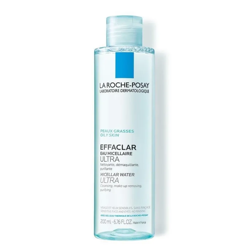 La Roche-Posay Effaclar Ultra мицеллярная вода, мицеллярная вода, 200 мл, 1 шт.