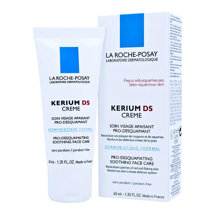 La Roche-Posay Kerium DS крем, крем для лица, для кожи, склонной к себорейному дерматиту, 40 мл, 1 шт.