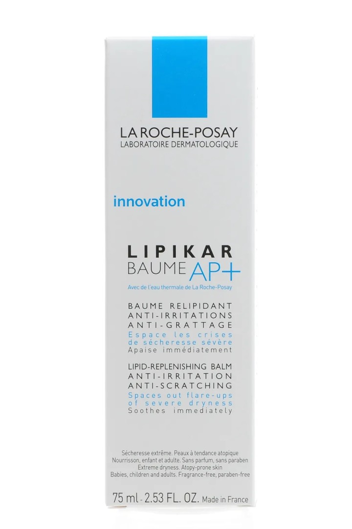 La Roche-Posay Lipikar Baume AP+ липидовосстанавливающий бальзам, бальзам для лица и тела, 75 мл, 1 шт.