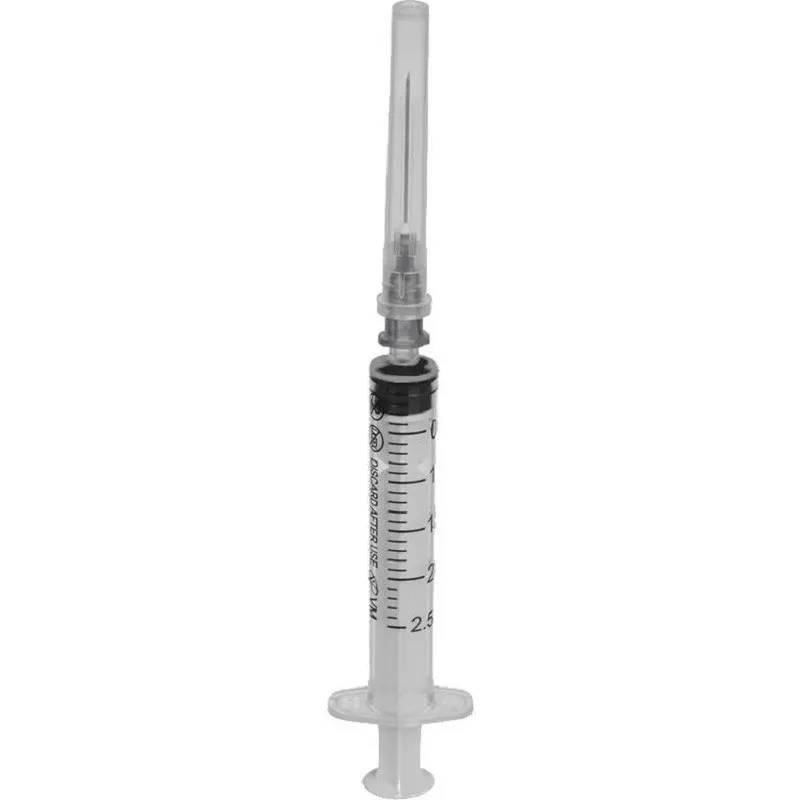 Шприц Vogt Medical 3-х компонентный, 22G (игла 0,7х40), 5 мл, 1 шт.