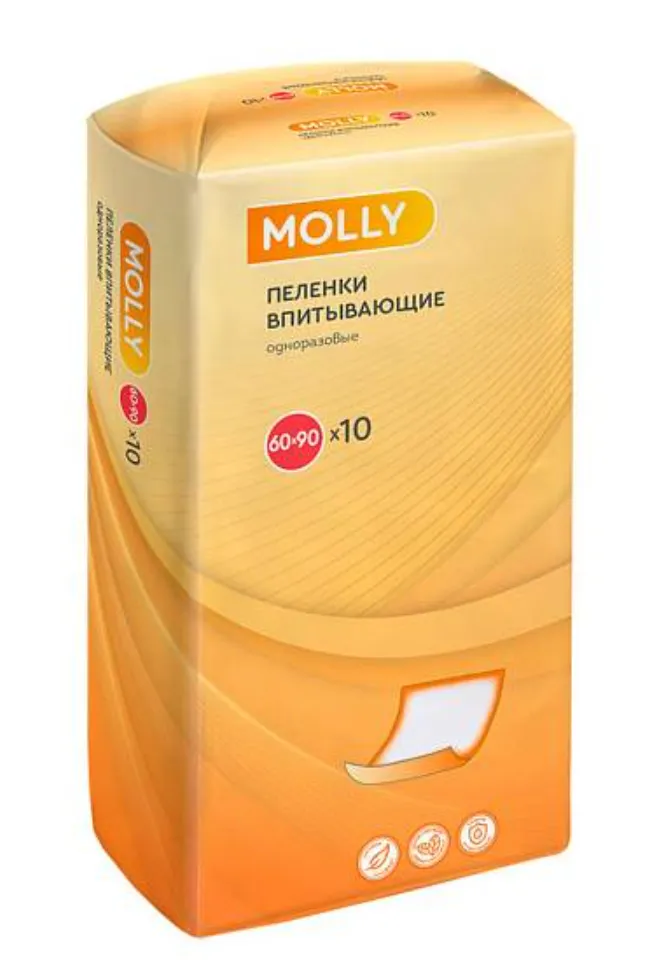 Molly Пеленки медицинские, 60х90, 10 шт.