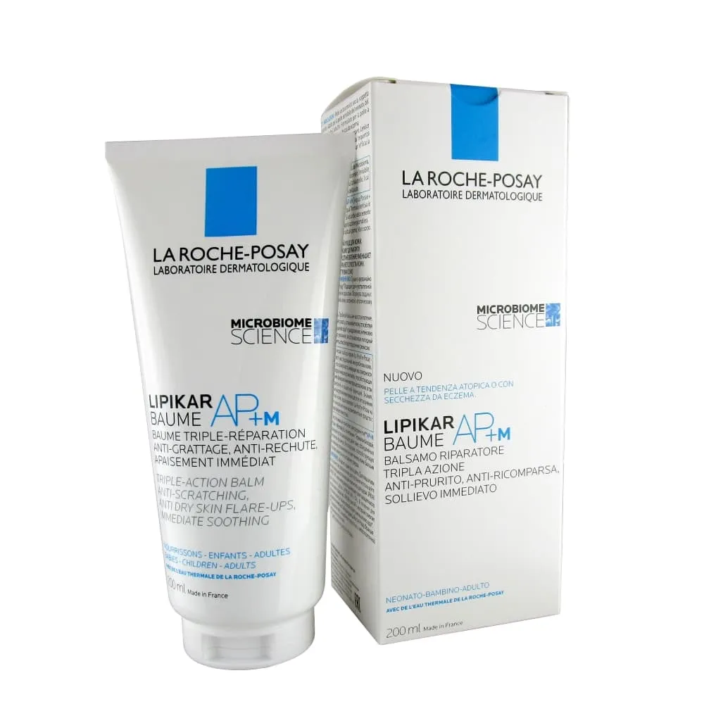 La Roche-Posay Lipikar Baume AP+М липидовосстанавливающий бальзам, бальзам для лица и тела, 200 мл, 1 шт.