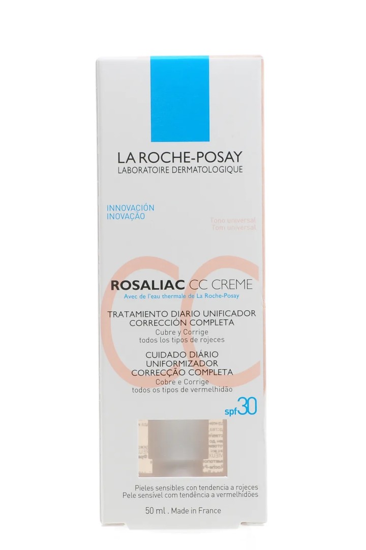 La Roche-Posay Rosaliac СС SPF30 корректирующий уход, крем для лица, для кожи, склонной к покраснению, 50 мл, 1 шт.