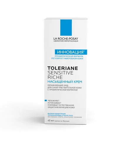 La Roche-Posay Toleriane Sensitive насыщенный крем, крем, 40 мл, 1 шт.