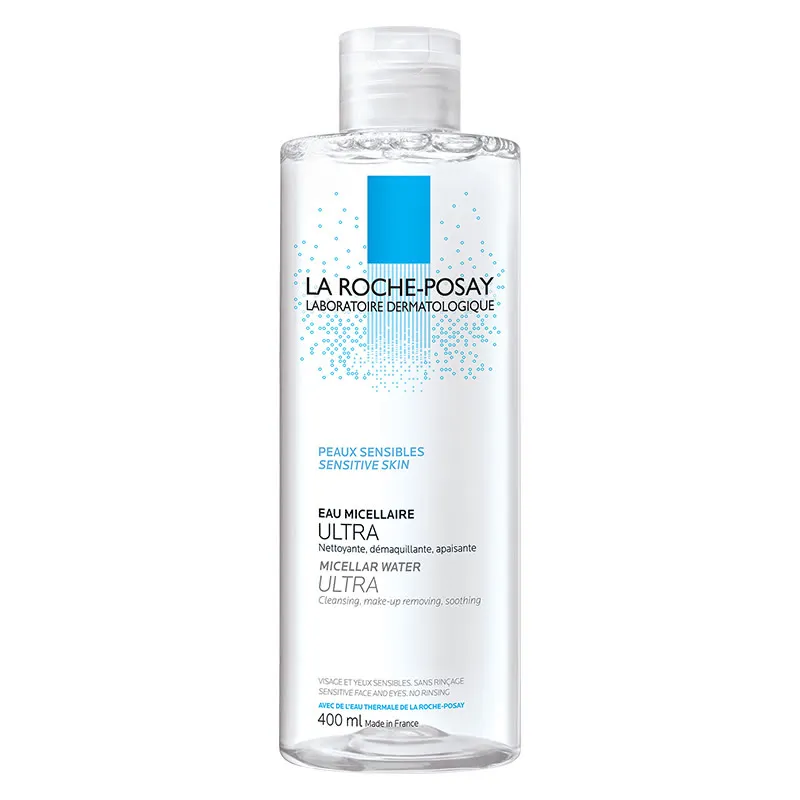 La Roche-Posay Ultra sensitive мицеллярная вода, мицеллярная вода, для чувствительной кожи, 400 мл, 1 шт.