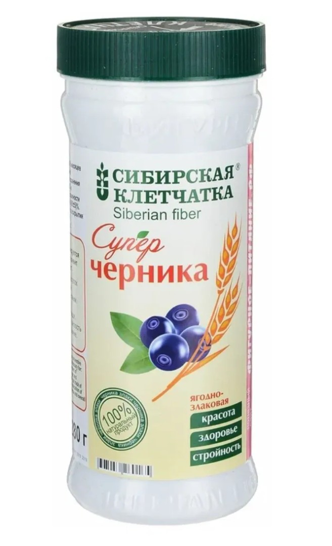 Сибирская клетчатка Суперчерника, 280 г, 1 шт.