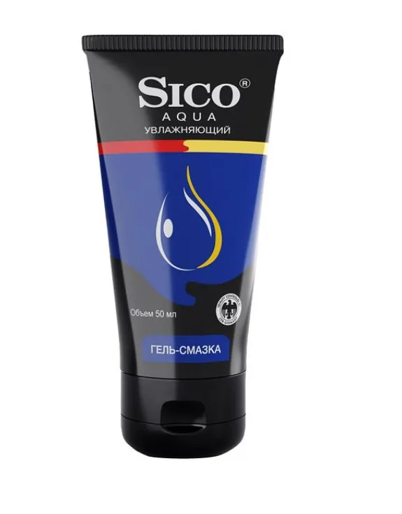 Sico Aqua увлажняющий Гель-смазка, гель, 50 мл, 1 шт.