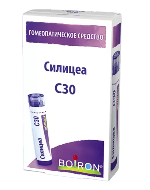 Силицеа С30, гранулы гомеопатические, 4 г, 1 шт.