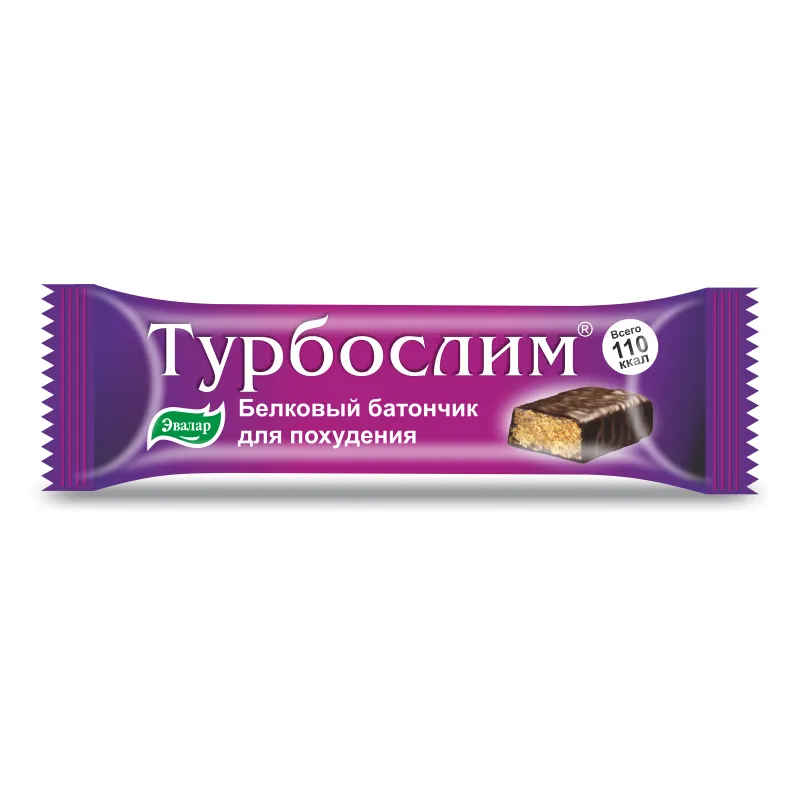 Турбослим батончик для похудения, батончик, 50 г, 1 шт.