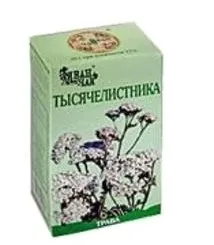 Тысячелистника трава, сырье растительное измельченное, 50 г, 1 шт., Иван-Чай